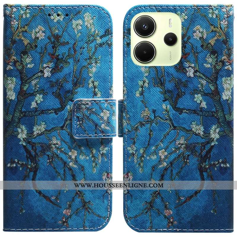 Housse Xiaomi Redmi Note 14 4G Fleurs d'Abricotier