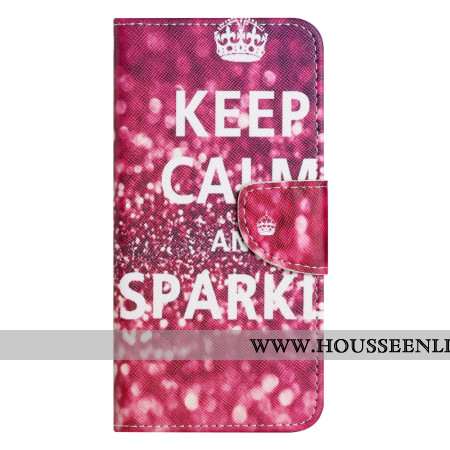 Housse Xiaomi Redmi Note 14 4G Keep Calm And Sparkle