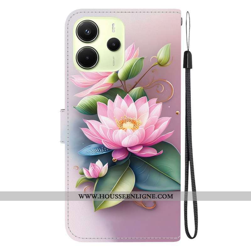 Housse Xiaomi Redmi Note 14 4G Lotus
