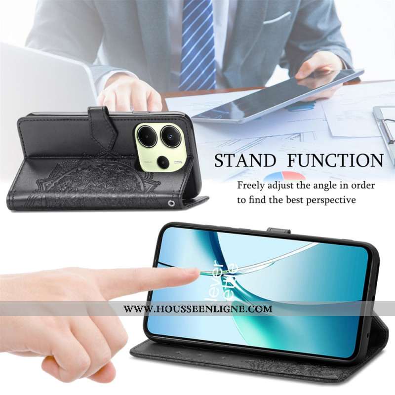 Housse Xiaomi Redmi Note 14 4G Mandala Baroque