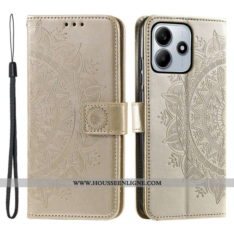 Housse Xiaomi Redmi Note 14 4G Mandala Soleil