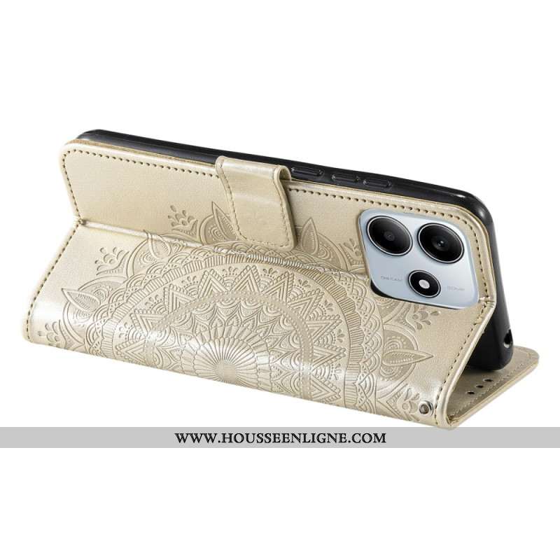 Housse Xiaomi Redmi Note 14 4G Mandala Soleil