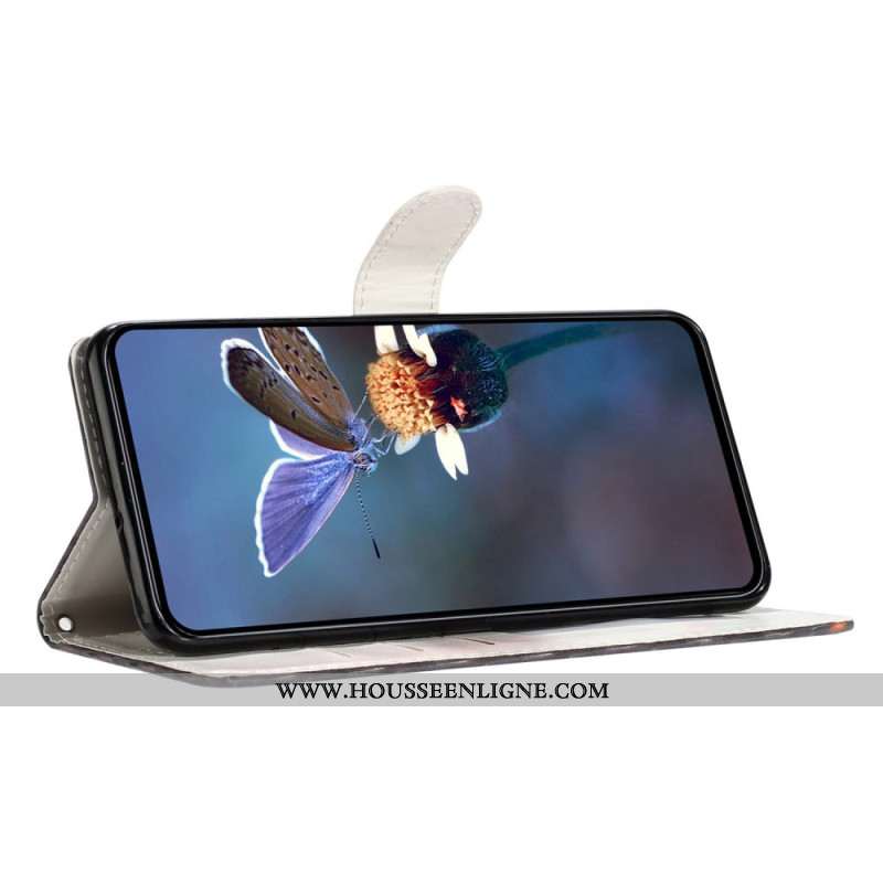 Housse Xiaomi Redmi Note 14 4G Marbre Bleu