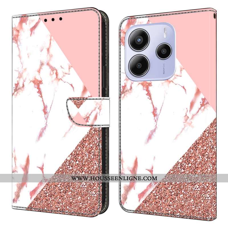 Housse Xiaomi Redmi Note 14 4G Marbre Triangulaire