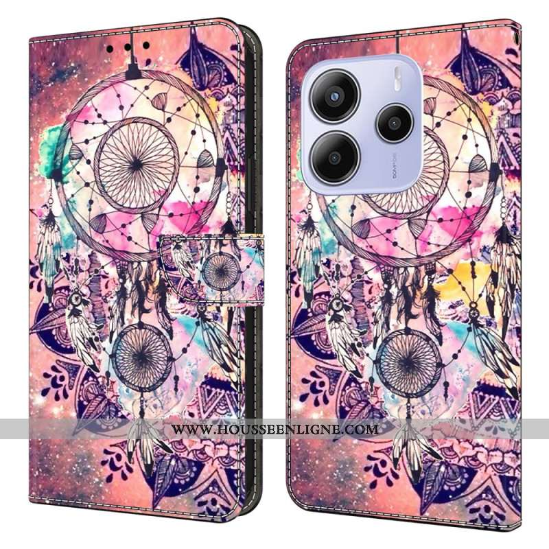 Housse Xiaomi Redmi Note 14 4G Motif Attrape-Rêves