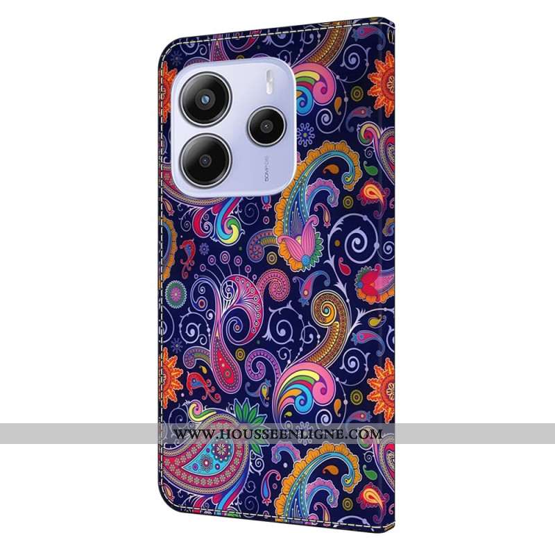 Housse Xiaomi Redmi Note 14 4G Motif Ethnique