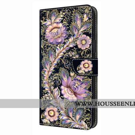 Housse Xiaomi Redmi Note 14 4G Motif Floral