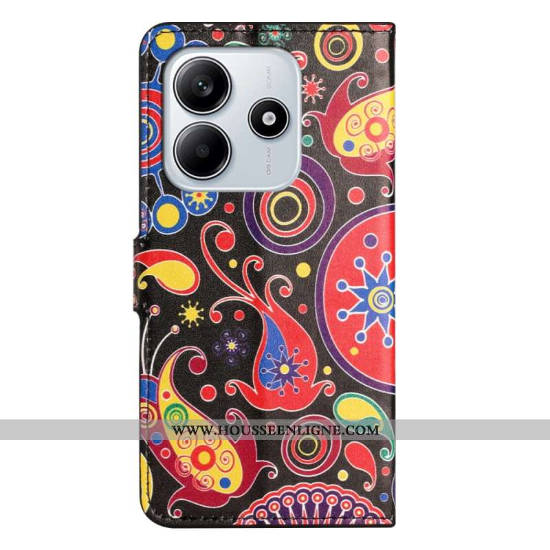 Housse Xiaomi Redmi Note 14 4G Motif Galaxie