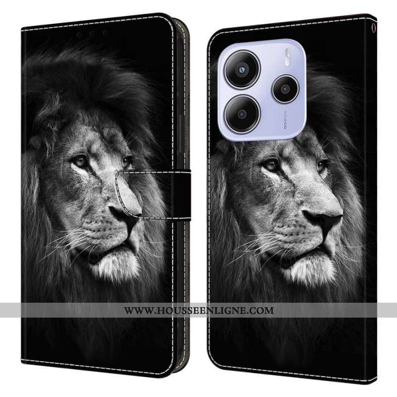 Housse Xiaomi Redmi Note 14 4G Motif Lion