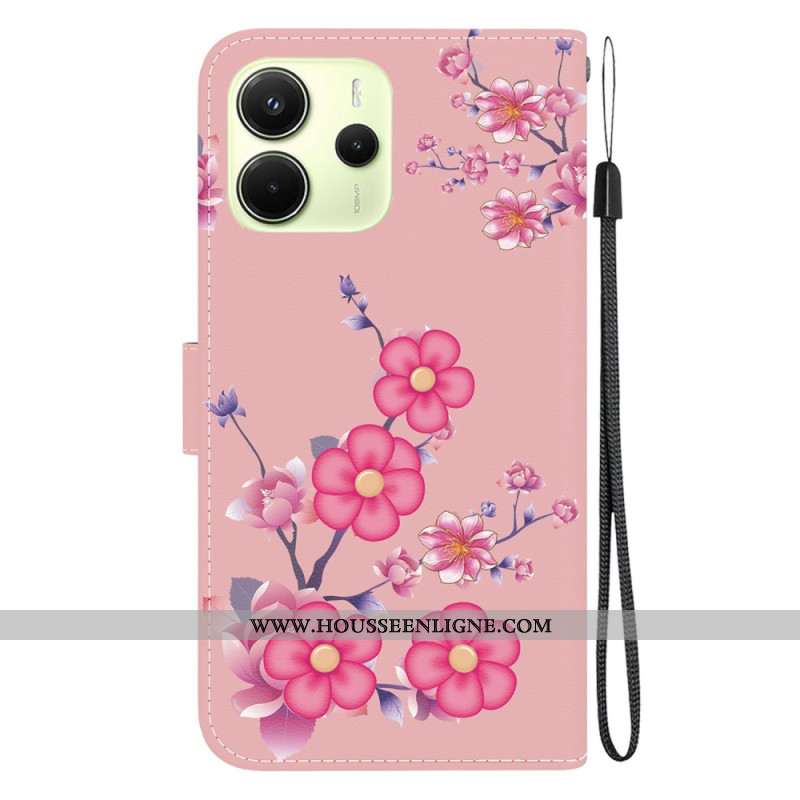 Housse Xiaomi Redmi Note 14 4G Motif Sakura