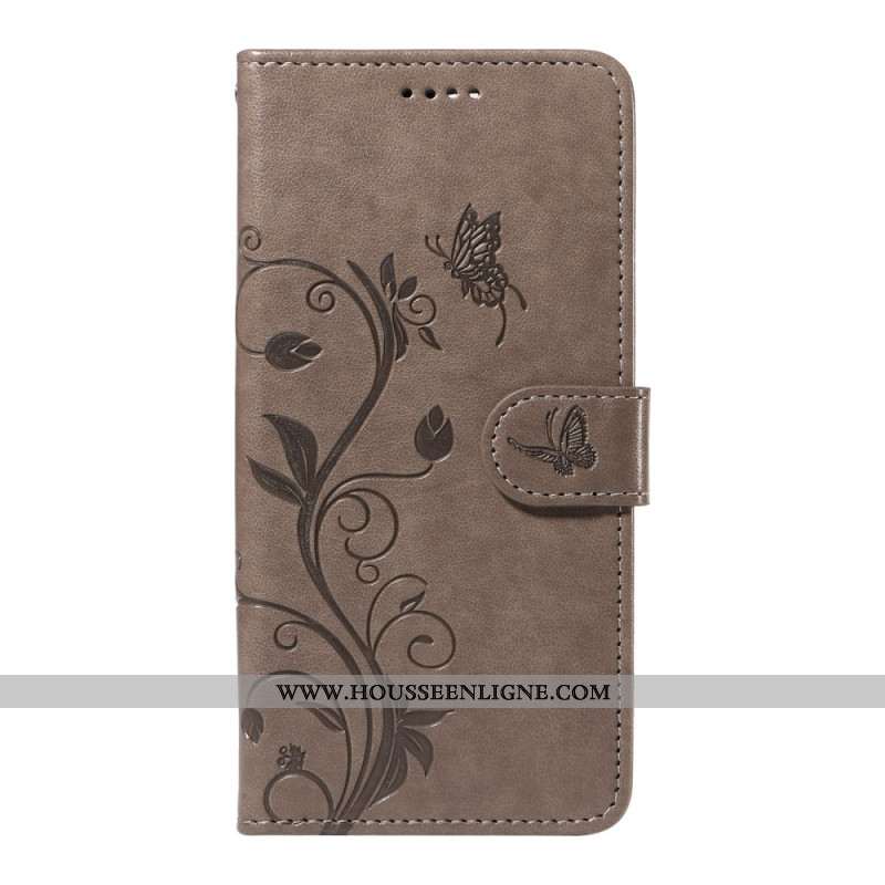 Housse Xiaomi Redmi Note 14 4G Motifs Floraux