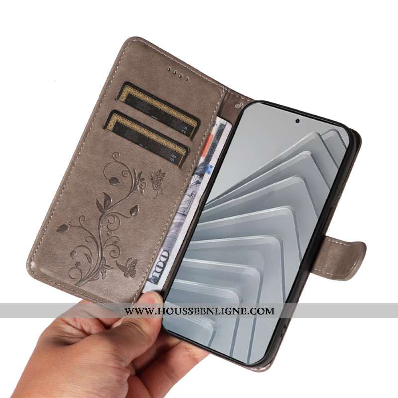 Housse Xiaomi Redmi Note 14 4G Motifs Floraux