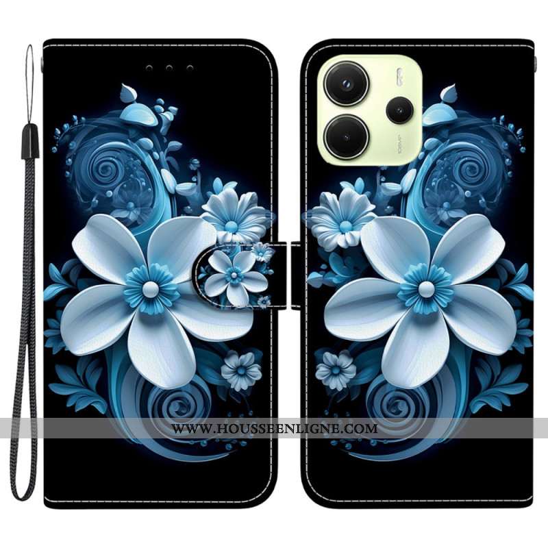 Housse Xiaomi Redmi Note 14 4G Orchidées