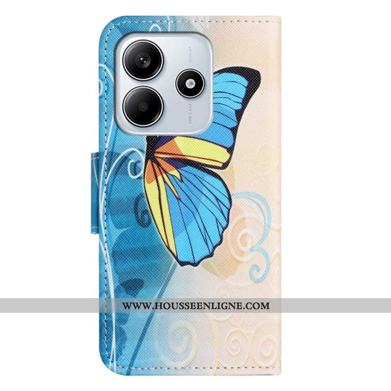 Housse Xiaomi Redmi Note 14 4G Papillon