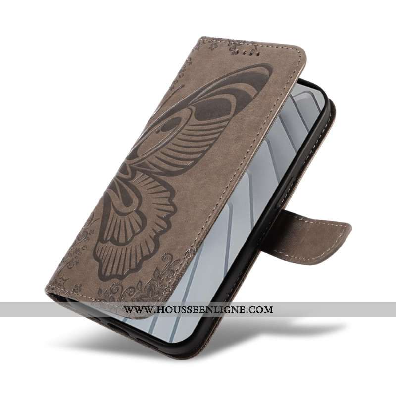 Housse Xiaomi Redmi Note 14 4G Papillon Imprimé