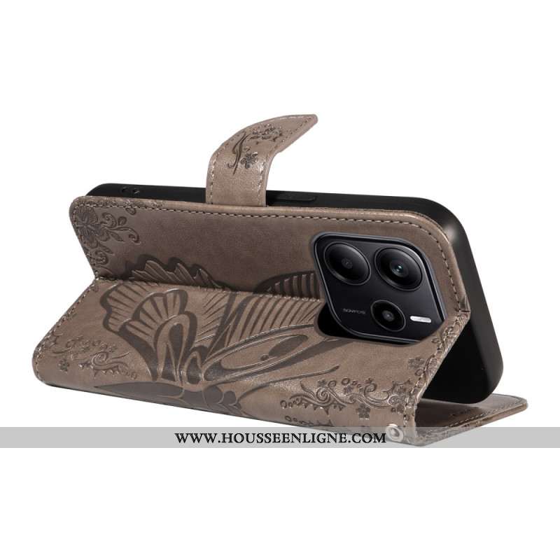 Housse Xiaomi Redmi Note 14 4G Papillon Imprimé