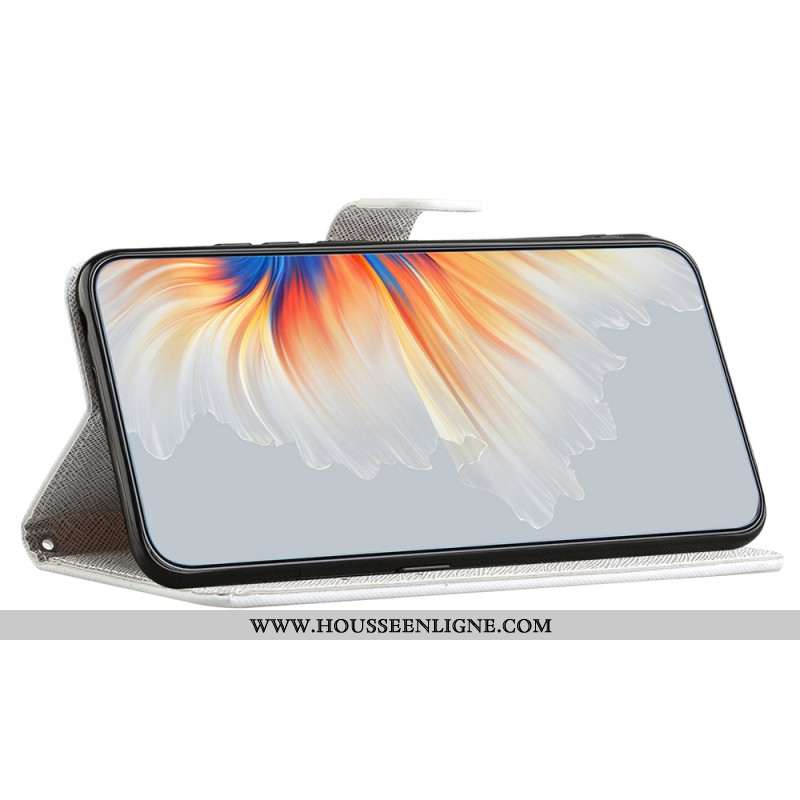 Housse Xiaomi Redmi Note 14 4G Papillons et Diamants