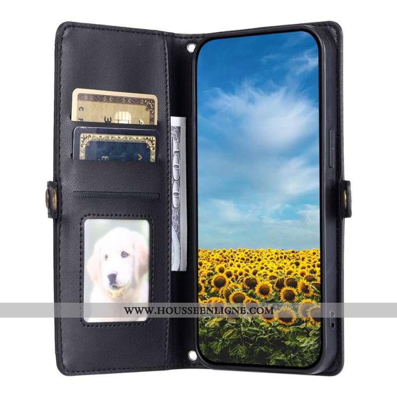 Housse Xiaomi Redmi Note 14 4G Pochette à Lanière