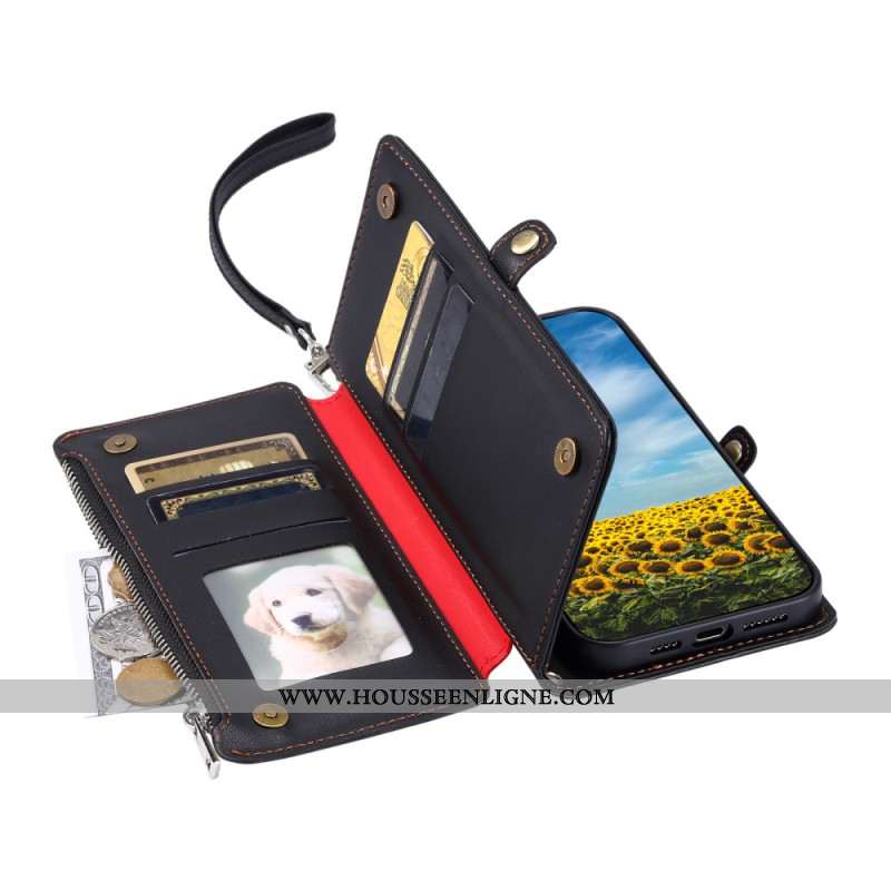 Housse Xiaomi Redmi Note 14 4G Portefeuille 8 Porte-Cartes