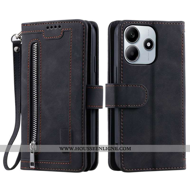 Housse Xiaomi Redmi Note 14 4G Portefeuille Complet