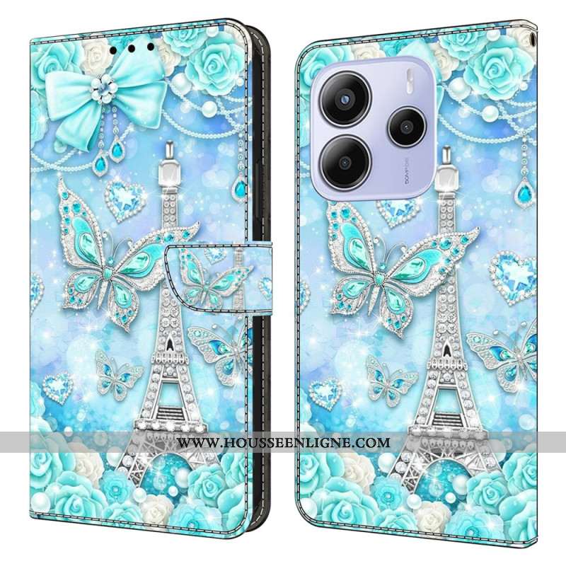 Housse Xiaomi Redmi Note 14 4G Précieuse Tour Eiffel