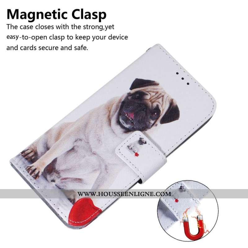 Housse Xiaomi Redmi Note 14 4G Pug Dog