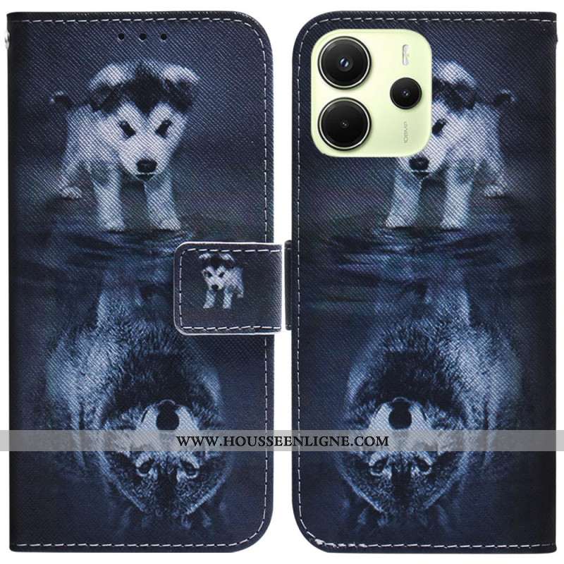 Housse Xiaomi Redmi Note 14 4G Rêve de Chiot