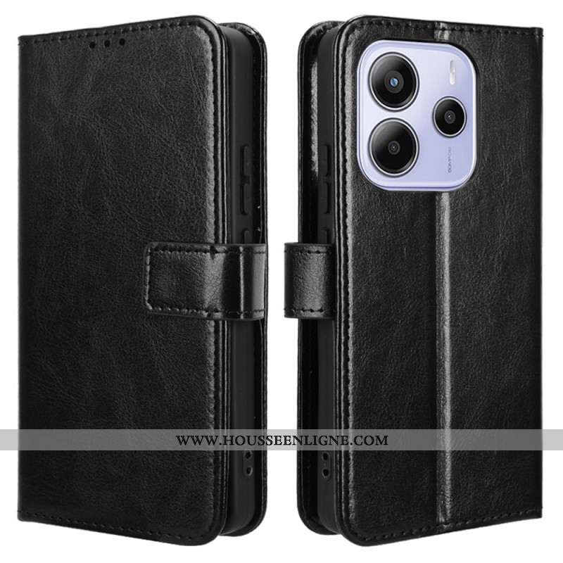 Housse Xiaomi Redmi Note 14 4G Simili Cuir Flashy