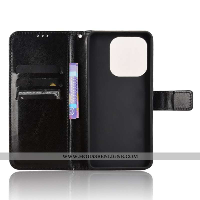 Housse Xiaomi Redmi Note 14 4G Simili Cuir Flashy