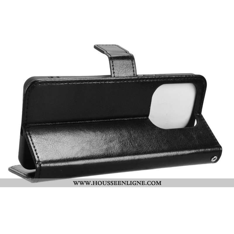 Housse Xiaomi Redmi Note 14 4G Simili Cuir Flashy