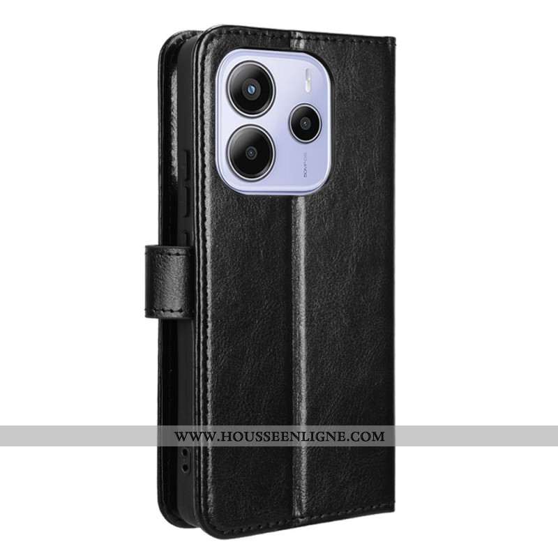 Housse Xiaomi Redmi Note 14 4G Simili Cuir Flashy