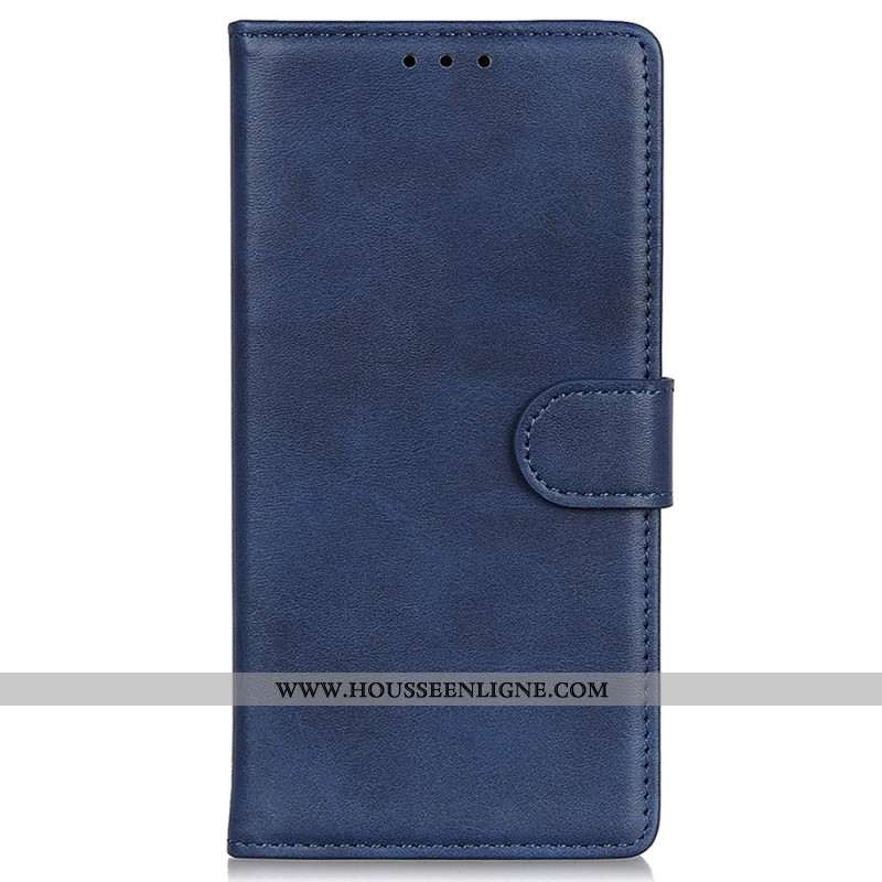 Housse Xiaomi Redmi Note 14 4G Simili Cuir Mat
