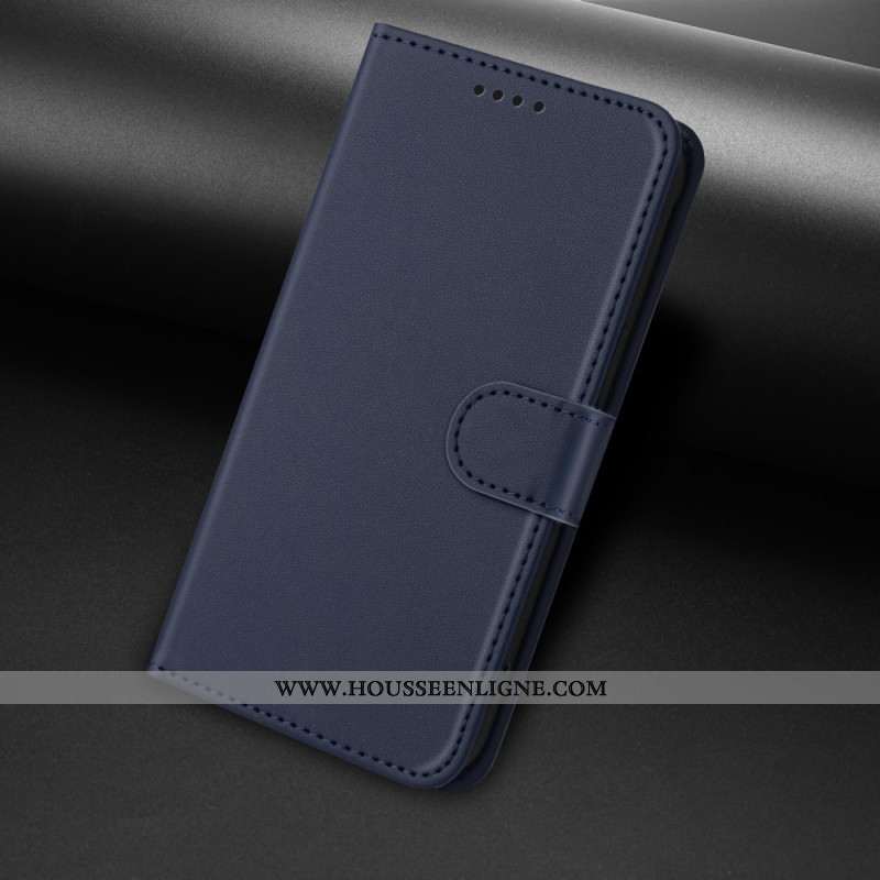 Housse Xiaomi Redmi Note 14 4G Simili Cuir à Lanière