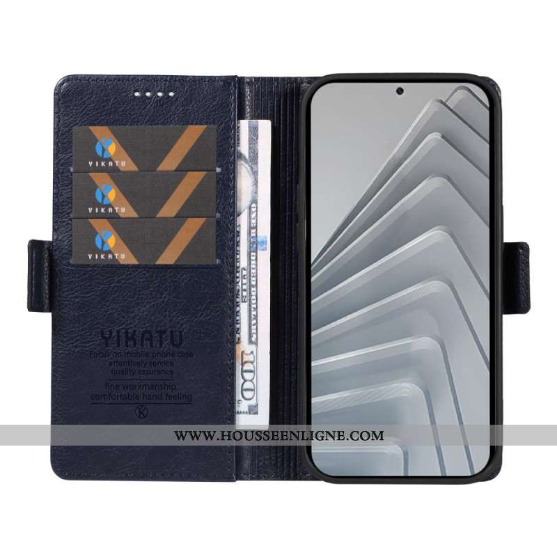 Housse Xiaomi Redmi Note 14 4G Texture Litchi YKATU