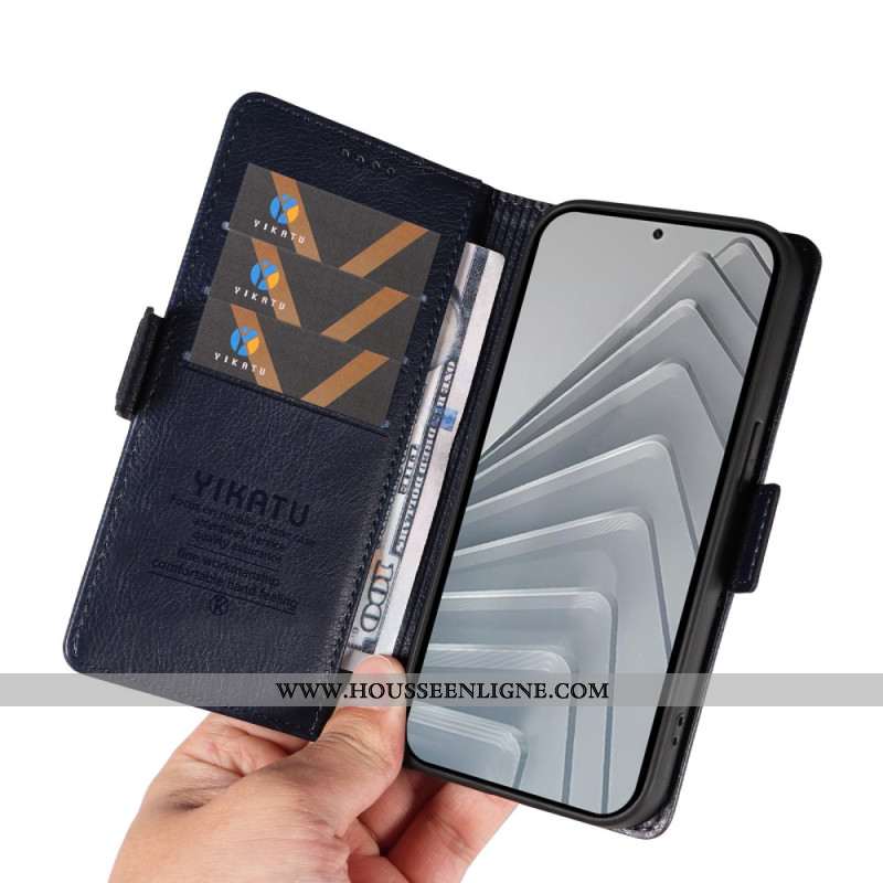 Housse Xiaomi Redmi Note 14 4G Texture Litchi YKATU