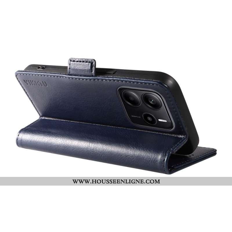 Housse Xiaomi Redmi Note 14 4G Texture Litchi YKATU