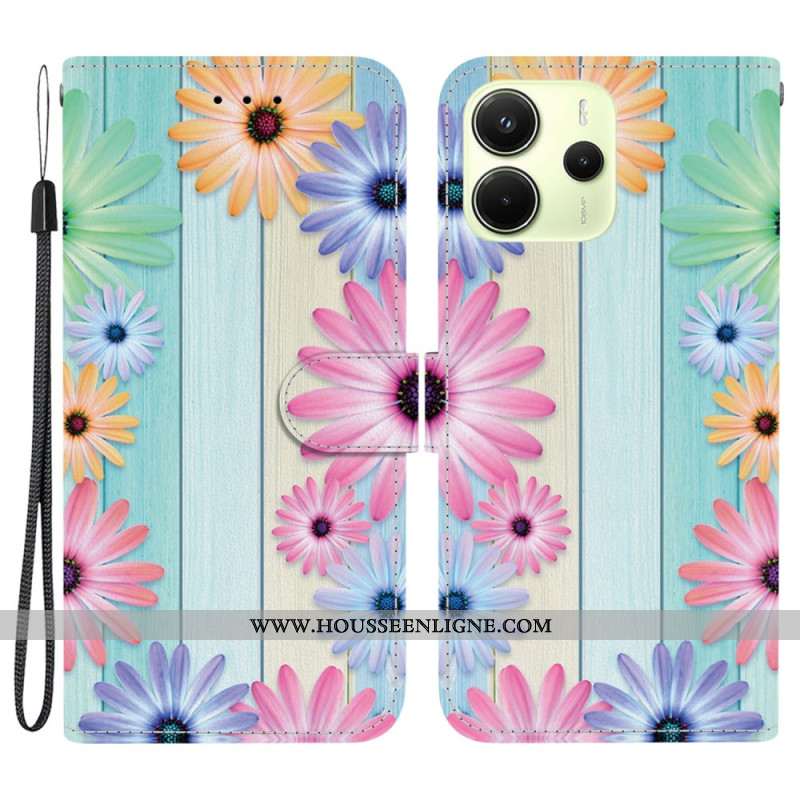 Housse Xiaomi Redmi Note 14 4G Tournesols Colorés