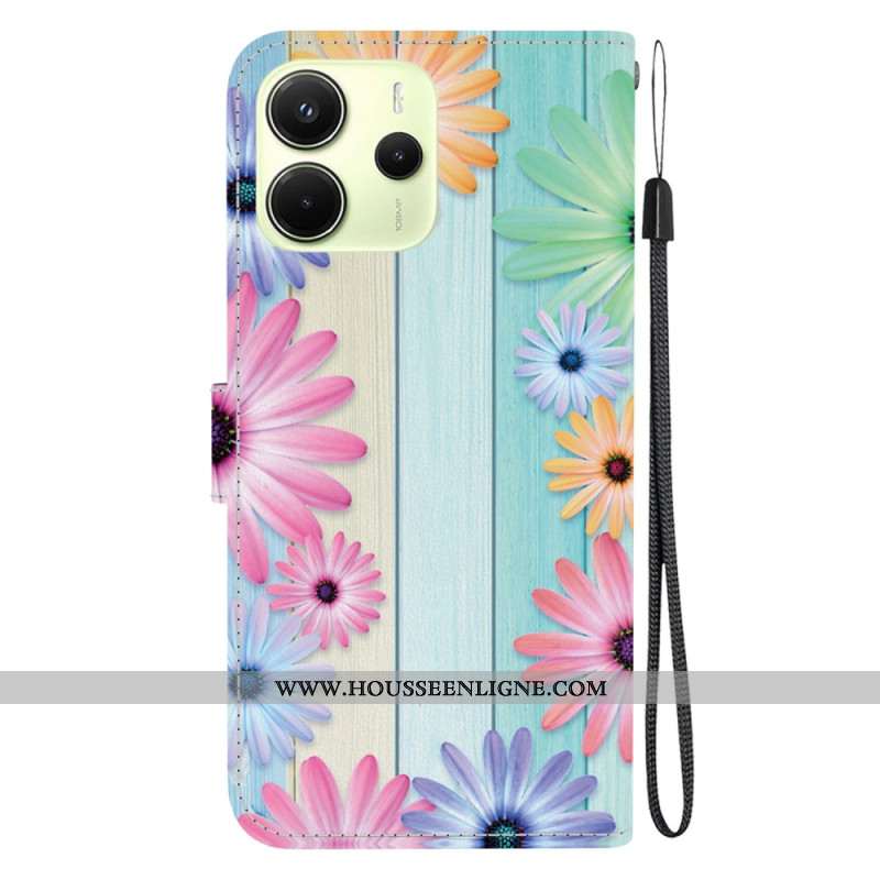 Housse Xiaomi Redmi Note 14 4G Tournesols Colorés