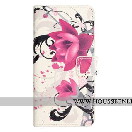 Housse Xiaomi Redmi Note 14 4G Tropical Flowers