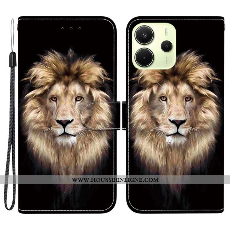 Housse Xiaomi Redmi Note 14 4G Tête de Lion