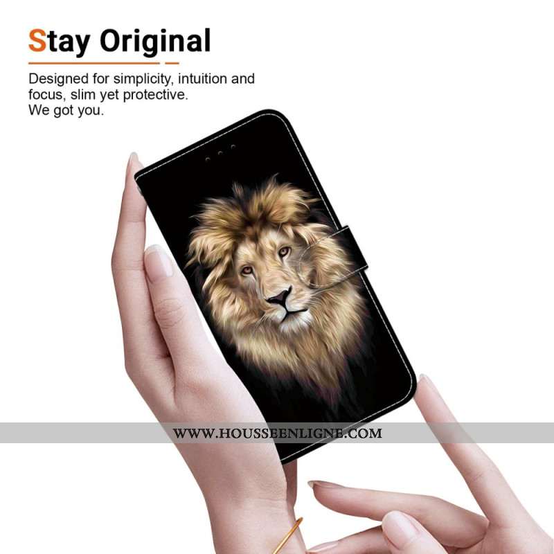 Housse Xiaomi Redmi Note 14 4G Tête de Lion