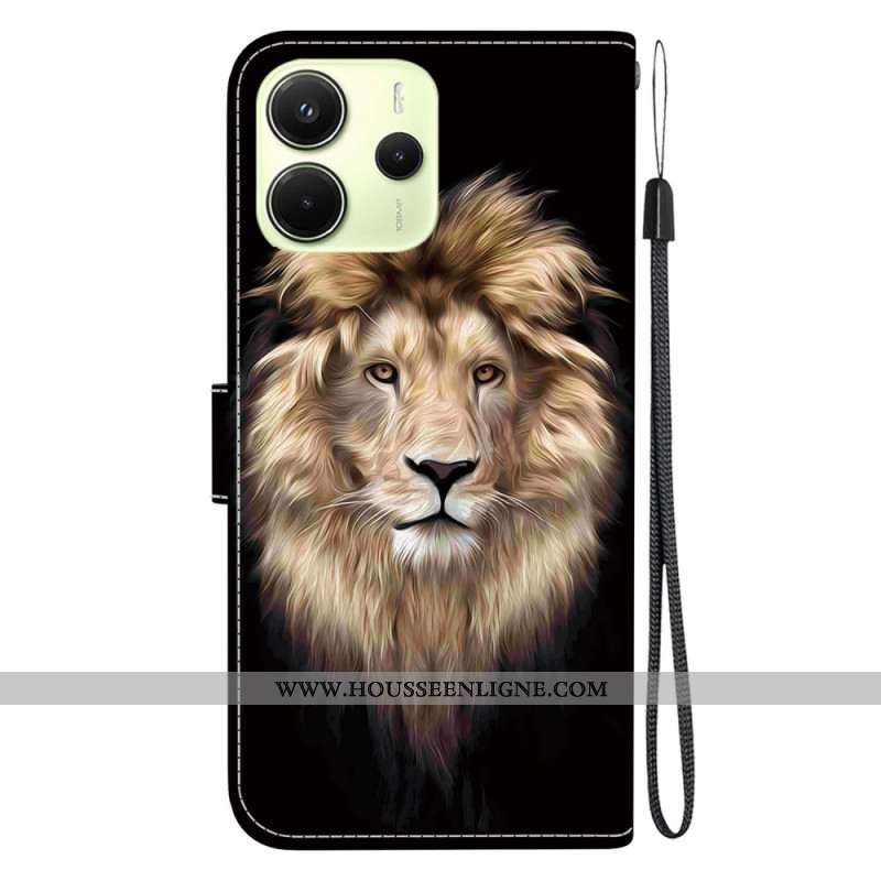 Housse Xiaomi Redmi Note 14 4G Tête de Lion