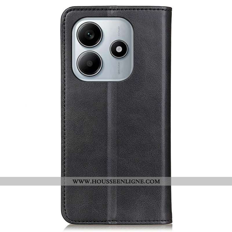 Housse Xiaomi Redmi Note 14 5G Cuir Texturé