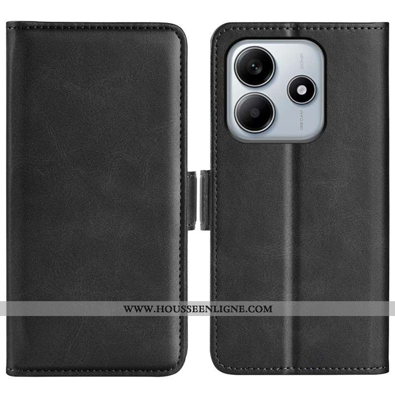 Housse Xiaomi Redmi Note 14 5G Double Fermoir