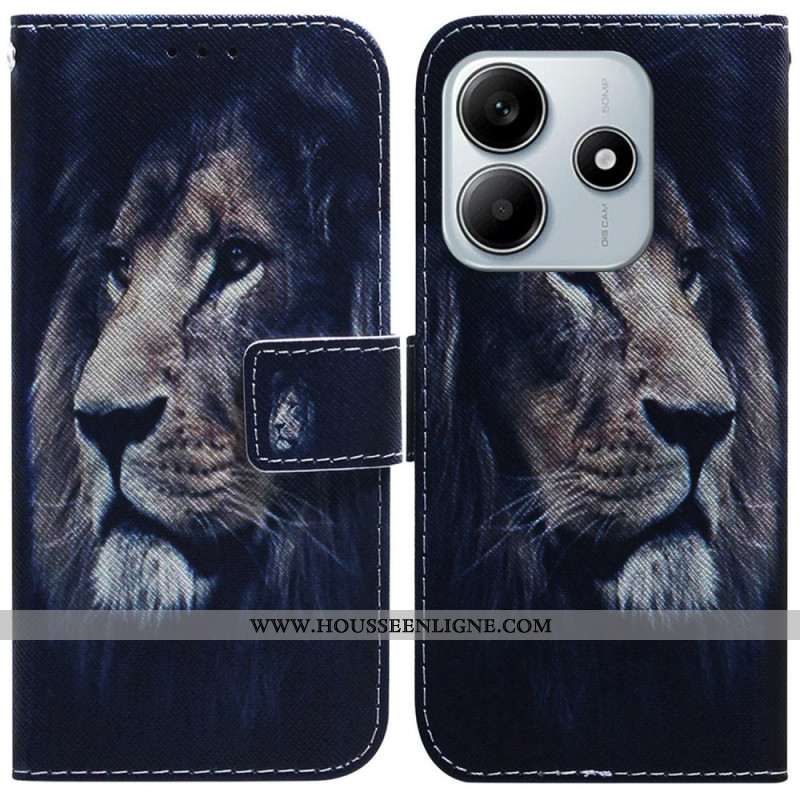Housse Xiaomi Redmi Note 14 5G Dreaming Lion