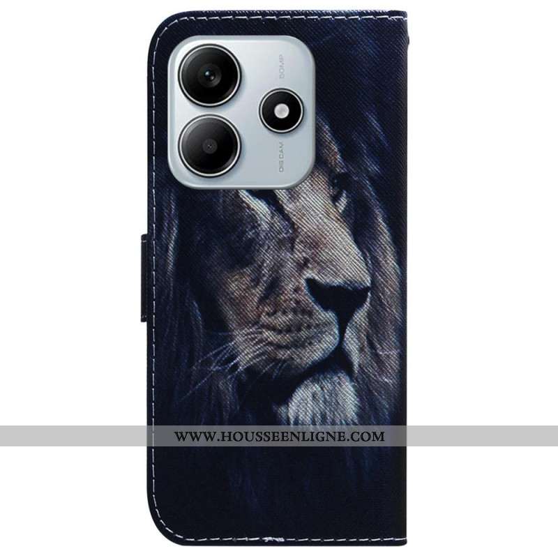 Housse Xiaomi Redmi Note 14 5G Dreaming Lion