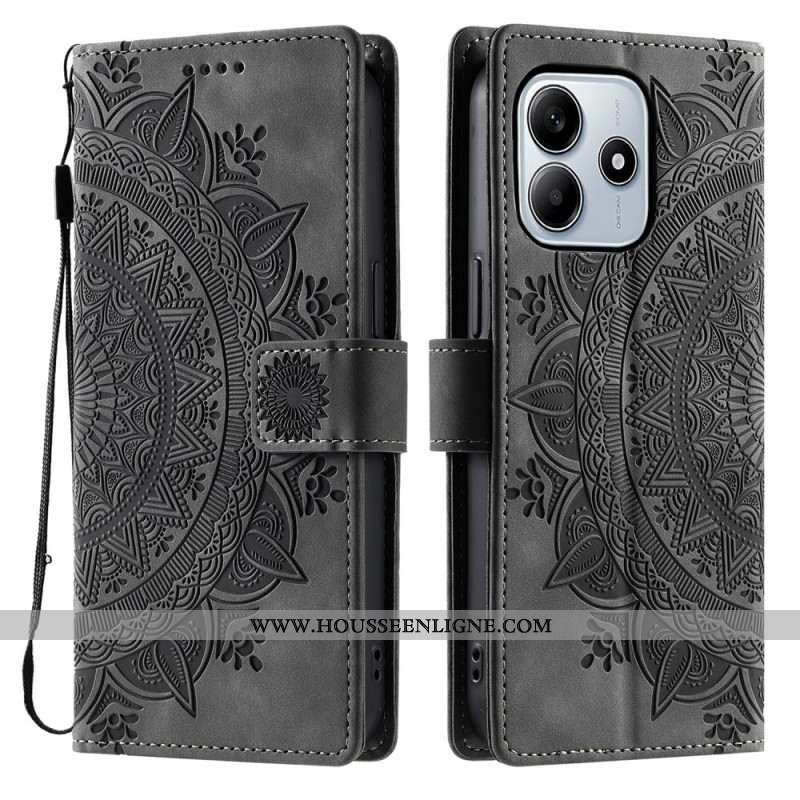 Housse Xiaomi Redmi Note 14 5G Effet Daim Mandala