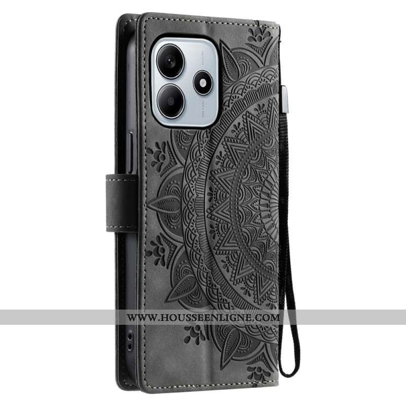 Housse Xiaomi Redmi Note 14 5G Effet Daim Mandala