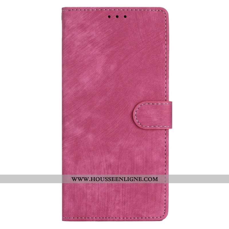 Housse Xiaomi Redmi Note 14 5G Effet Daim à Lanière