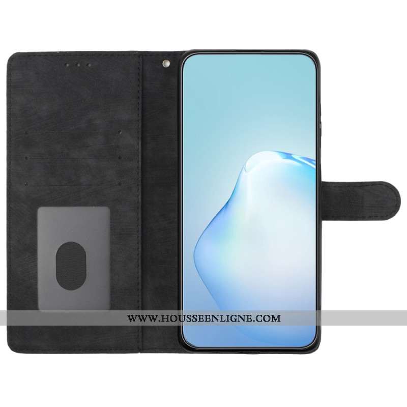 Housse Xiaomi Redmi Note 14 5G Effet Daim à Lanière